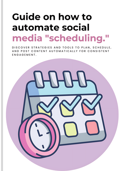 Automate social media scheduling