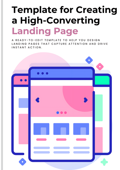 Create template for a High-Converting Landing Page