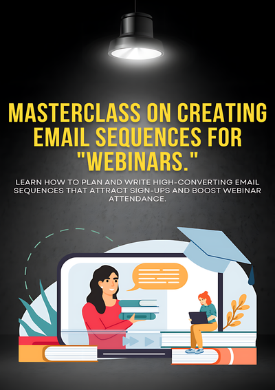 Creating email sequences for webinars