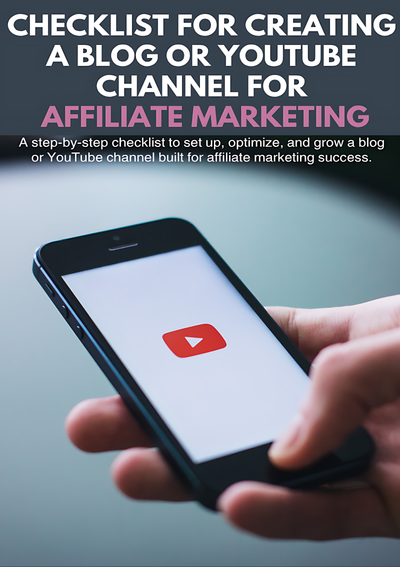 Creating a Blog or YouTube Channel for Affiliate Marketing