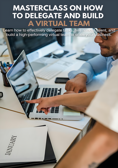 Delegate and build a virtual team