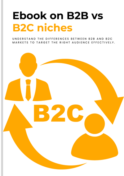 Ebook on B2B vs B2C niches