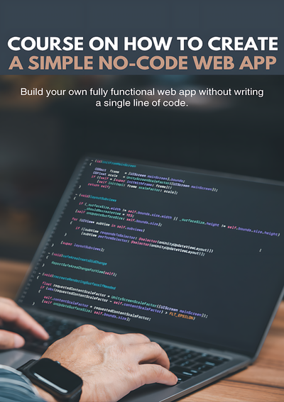 How to Create a Simple No-Code Web App