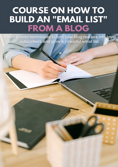 How to build an email list from a blog