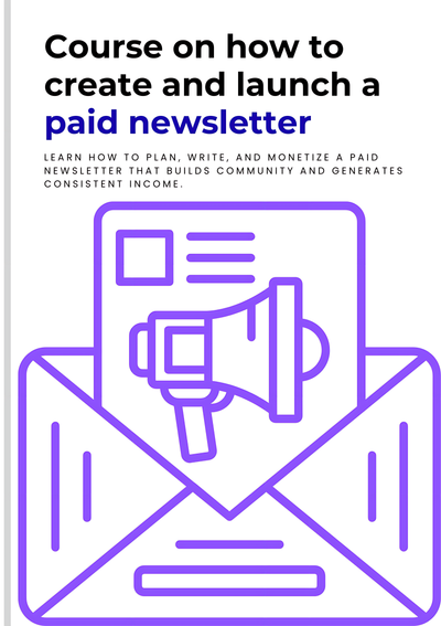 How to create and launch a paid newsletter