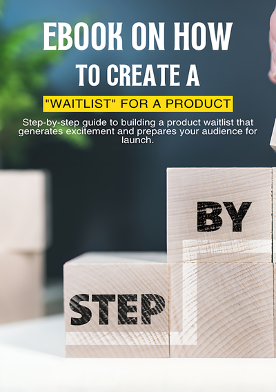How to create a waitlist for a product