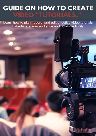 How to create video tutorials