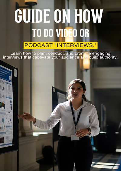 How to do video or podcast interviews