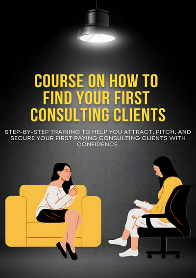 How to find your first consulting clients