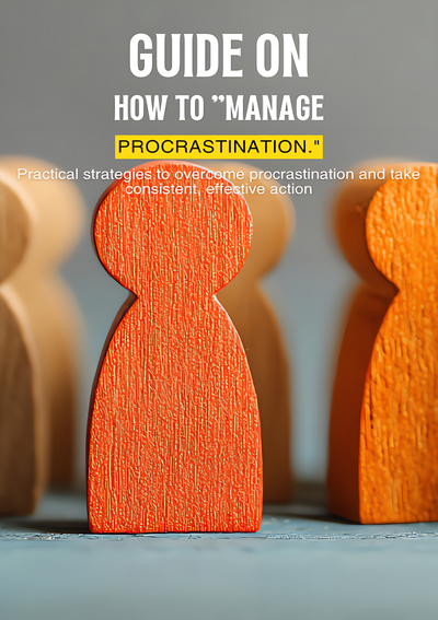 How to manage procrastination