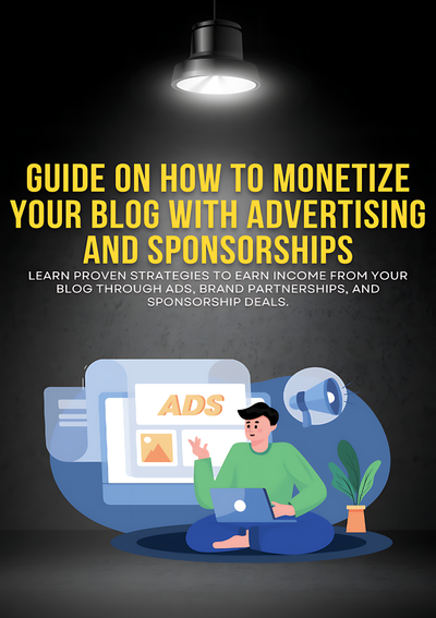 How to monetize your blog with advertising and sponsorships