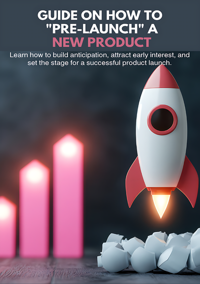 How to pre-launch a new product