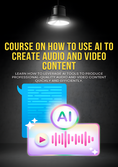 How to use AI to create audio and video content