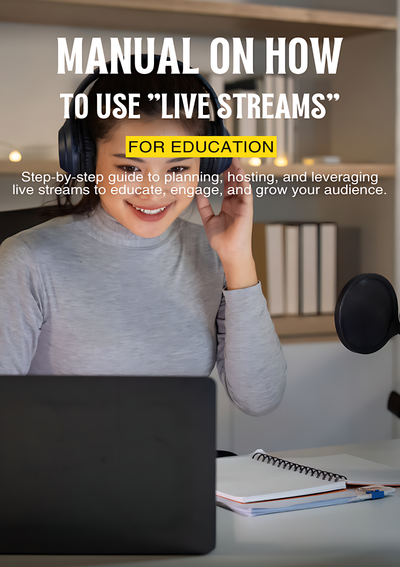 How to use live streams for education