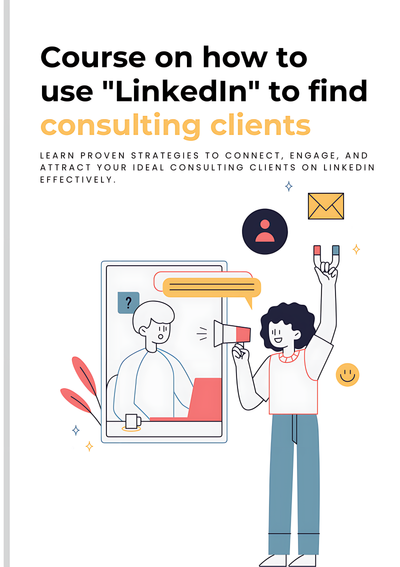 LinkedIn to find consulting clients