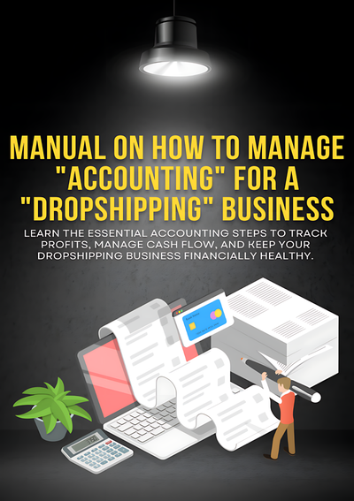 Manage accounting for a dropshipping business