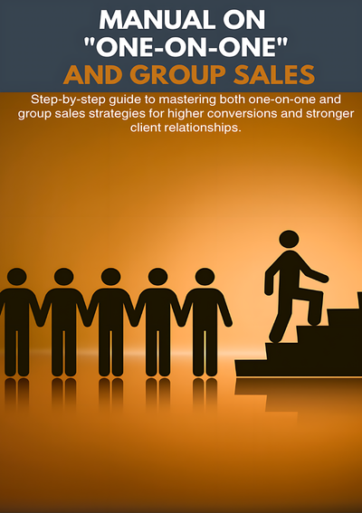 Manual on _one-on-one_ and group sales