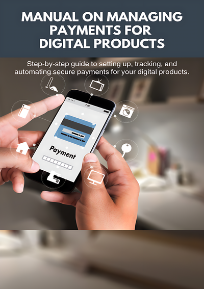 Manual on managing payments for digital products