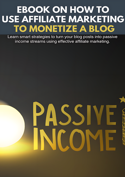 Monetize a blog with affiliate marketing