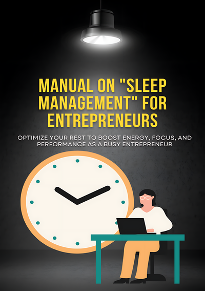 Sleep management for entrepreneurs