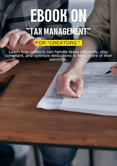 Tax management for creators