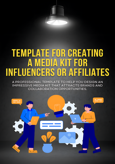 Template for Creating a Media Kit for Influencers or Affiliates