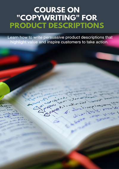 The _copywriting_ for product descriptions