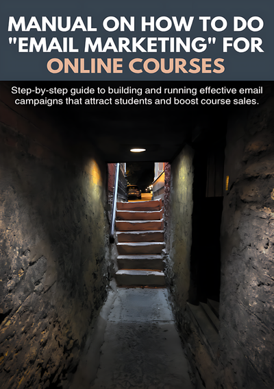 The email marketing for online courses