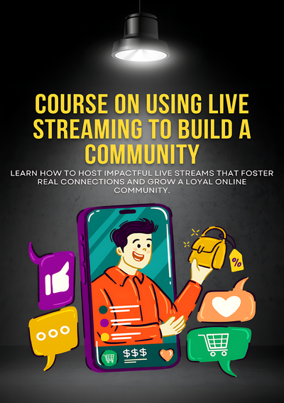 Using live streaming to build a community