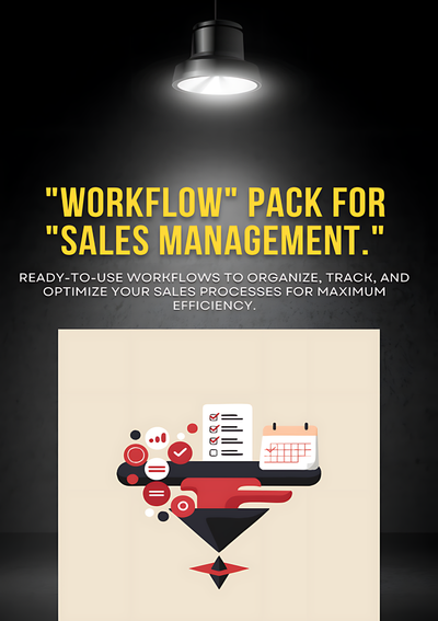 Workflow pack for sales management