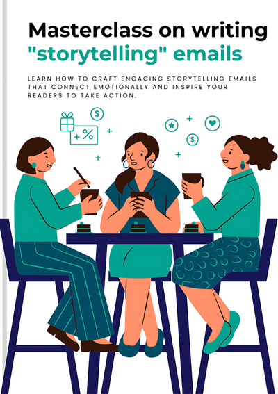 Writing storytelling emails